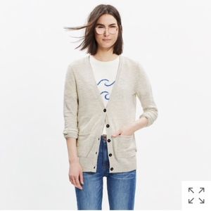 Madewell Cream Cardigan XS